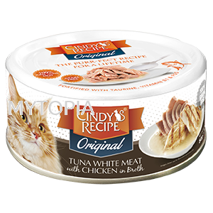 CINDY'S RECIPE ORIGINAL TUNA WITH CHICKEN BROTH 80G CINDY'S RECIPE  CAT FOOD Perak, Malaysia, Selangor, Kuala Lumpur (KL), Ipoh, Batu Gajah Supplier, Suppliers, Supply, Supplies | MYTOPIA PETCARE SDN. BHD.