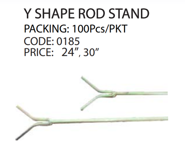 Y Shape Rod Stand 24'' 30'' 100pcs per pkt (Code 0185) Fishing Rod Stand Fishing Rod Guide Stand Penang, Malaysia, Bukit Mertajam Supplier, Importer, Supply, Supplies | Oceantac Sdn Bhd