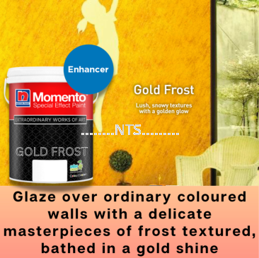 Nippon Paint Momento Gold Frost (Enhancer Series)