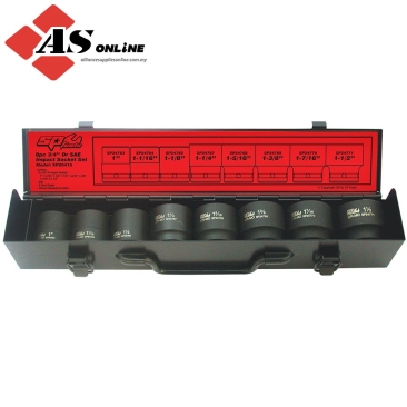 SP TOOLS 3/4"Dr Impact Socket Set - 6pt Sae - 8pc / Model: SP20415