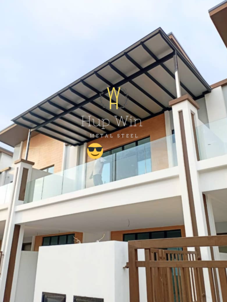 ACP@BALCONY ALUMINIUM COMPOSITE PANEL ROOF (ACP) Johor Bahru (JB), Malaysia, Senai Contractors, Installation Services | Hup Win Sdn Bhd