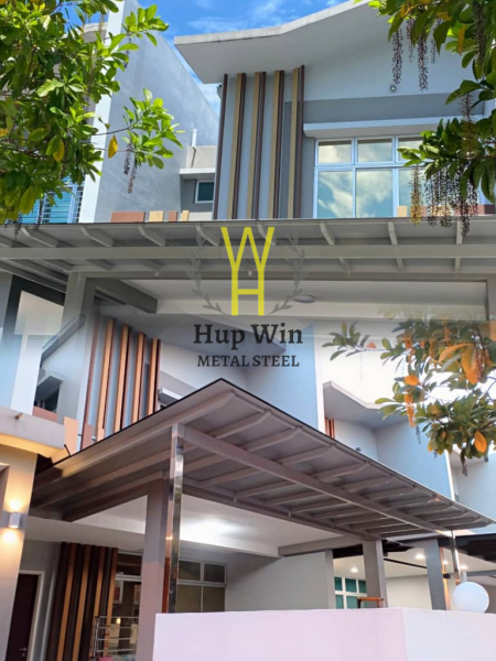 ACP (SILVER COLOR) ALUMINIUM COMPOSITE PANEL ROOF (ACP) Johor Bahru (JB), Malaysia, Senai Contractors, Installation Services | Hup Win Sdn Bhd