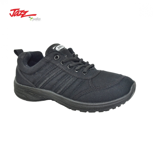 KIDS LACE UP CANVAS SCHOOL SHOE (306-0170-BK) Pallas Jazz School Shoes Malaysia, Perak, Ipoh Supplier, Wholesaler, Retailer, Supplies | SYARIKAT PERNIAGAAN SOOI SENG SDN BHD