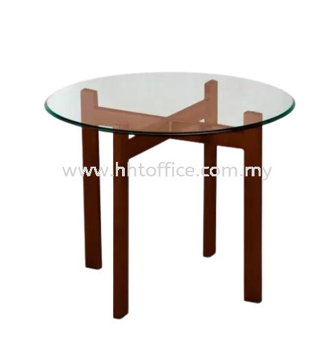 7711-7T-Round Glass Coffee Table 