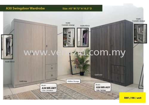 A30 Swing door wardrobe