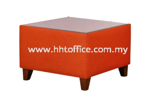 Itoki 6T-Square Glass Coffee Table 