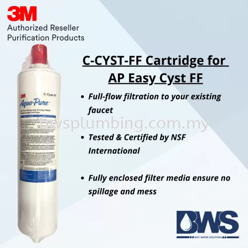 3M FILTER CARTRIDGE FOR AP EASY CYST FF | C-CYST-FF