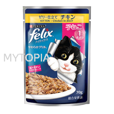 FELIX KITTEN POUCH CHICKEN 85G x 6 FELIX  CAT FOOD Perak, Malaysia, Selangor, Kuala Lumpur (KL), Ipoh, Batu Gajah Supplier, Suppliers, Supply, Supplies | MYTOPIA PETCARE SDN. BHD.