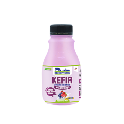 Bright Cow Kefir Wildberries (6 x 300 ML)