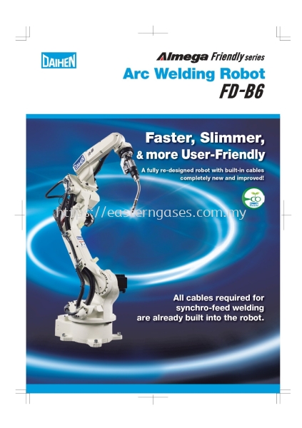 DAIHEN ARC WELDING ROBOT FD-B6 DAIHEN OTC Selangor, Malaysia, Kuala Lumpur (KL), Klang Supplier, Suppliers, Supply, Supplies | Eastern Gases Trading Sdn Bhd