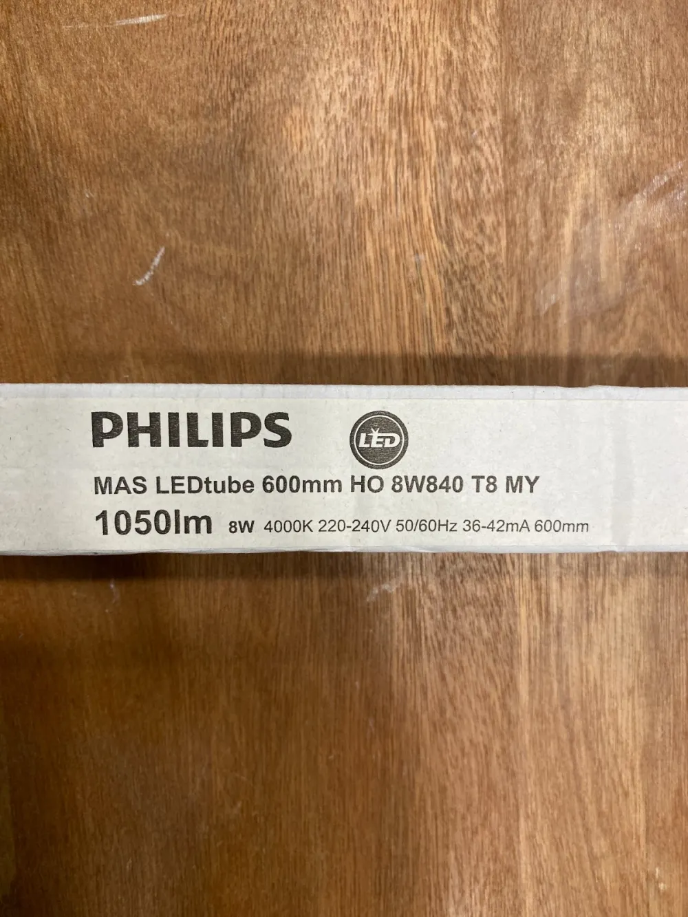 PHILIPS MASTER 8W 220-240V CRI80 2FEET 600MM HO TLD LED TUBE [3000K/4000K/6500K]