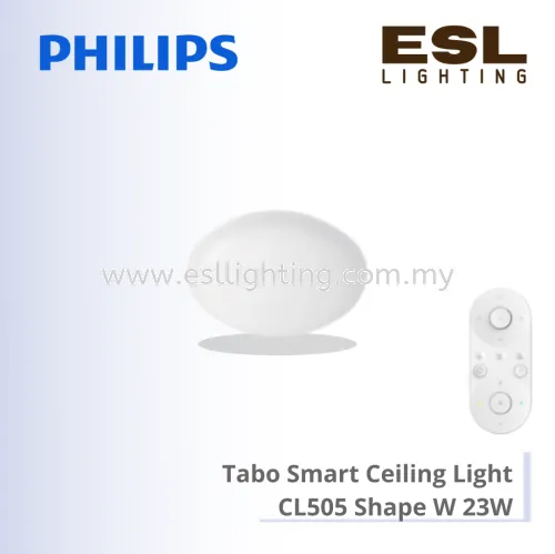 PHILIPS TABO SMART CEILING CL505 AIO RD 23W 27-65K W HV 02 SHAPE W 915005772907