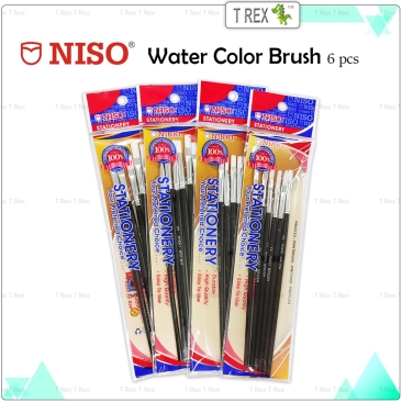 Niso Water Color Brush 6pcs