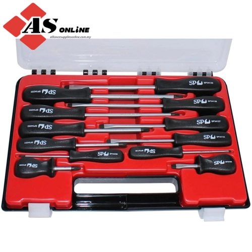 SP TOOLS Screwdriver Set In Case 12 Piece / Model: SP34000