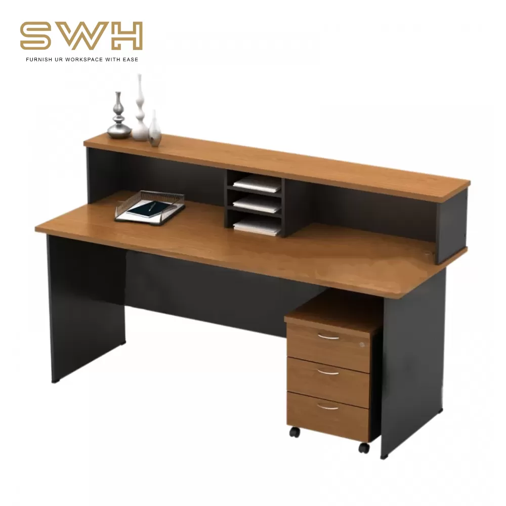 Budget Series Reception Counter Table | Office Table Penang