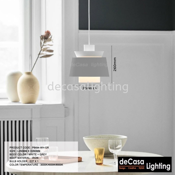 PENDANT LIGHT (P6494) Metal Type Pendant Light PENDANT LIGHT Selangor, Kuala Lumpur (KL), Puchong, Malaysia Supplier, Suppliers, Supply, Supplies | Decasa Lighting Sdn Bhd