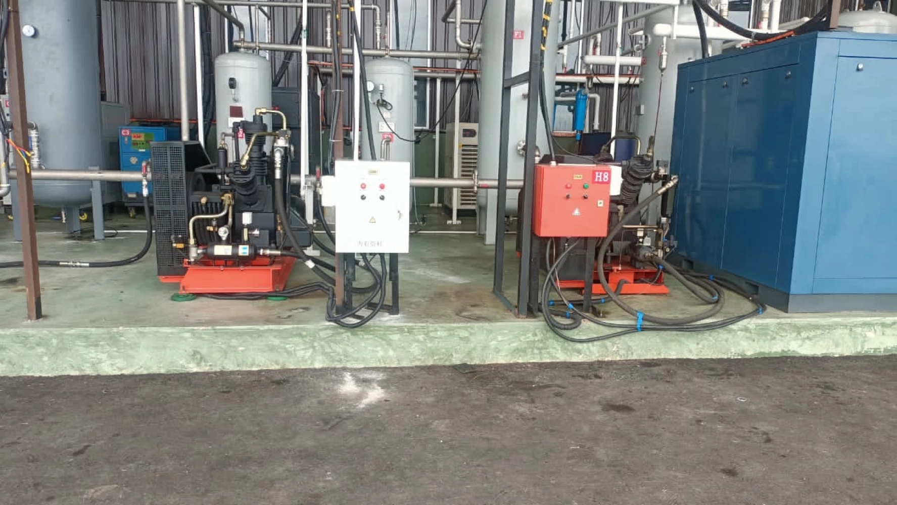 Installation Of ACP Screw & Booster, Scre