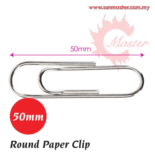 50mm Jumbo Paper Clip Paper Clip  Clip and Pin Products Petaling Jaya (PJ), Selangor, Kuala Lumpur (KL), Malaysia. Supplier, Supply, Supplies, Service | Sun Master Fancy Paper Sdn Bhd