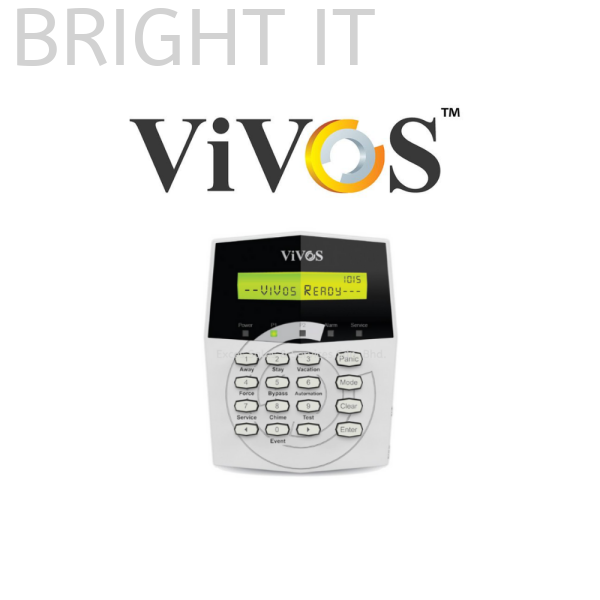 Vivos Keypad Vivos Alarm System Product Melaka, Malaysia, Batu Berendam Supplier, Suppliers, Supply, Supplies | BRIGHT IT SALES & SERVICES