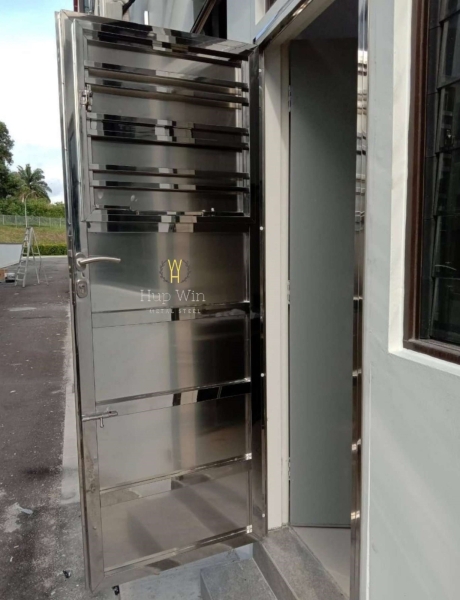 STAINLESS STEEL KITCHEN DOOR STAINLESS STEEL KITCHEN DOOR Johor Bahru (JB), Malaysia, Senai Contractors, Installation Services | Hup Win Sdn Bhd