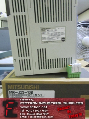 MR-J2S-10B MRJ2S10B MITSUBISHI ELECTRIC AC Servo Driver Supply Repair Malaysia Singapore Indonesia USA Thailand