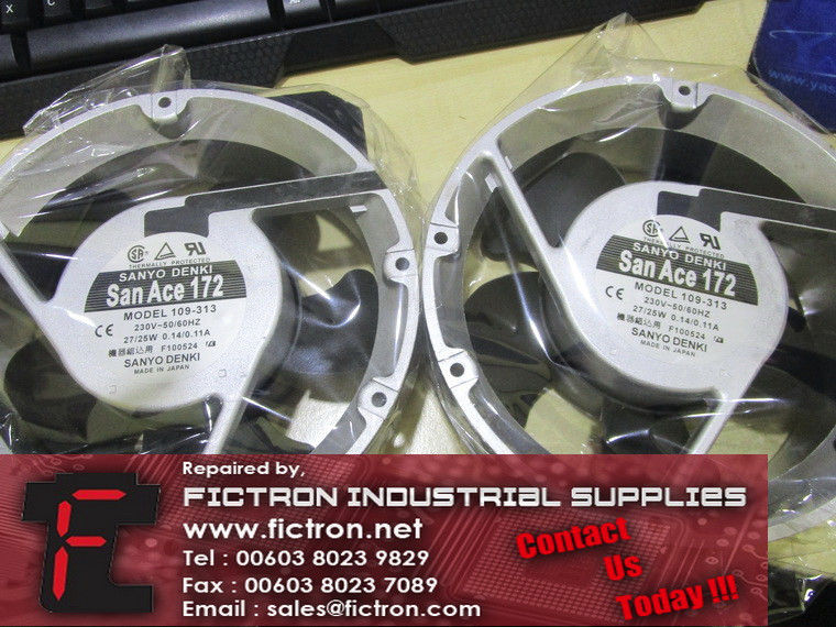 109-313 109313 SANYO DENKI Cooling Fan Supply Malaysia Singapore Indonesia USA Thailand