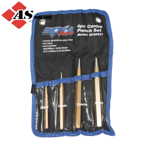 SP TOOLS Centre Punch Set - 4pc / Model: SP30931