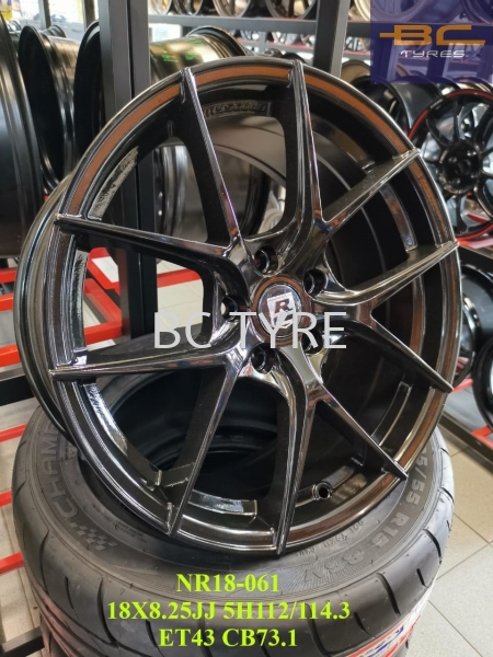 NR18-061 18X8.25 5H112/114.3 ET43 CB73.1 5H113 (112/114.3) 18 INCH SPORT RIM Johor Bahru (JB), Malaysia, Senai Supplier, Suppliers, Supply, Supplies | BC Tyre & Battery Services Sdn Bhd