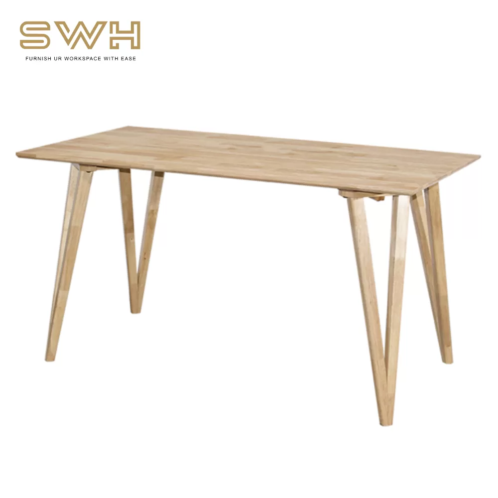 KPSW Solid Wood Table | Cafe Furniture Penang
