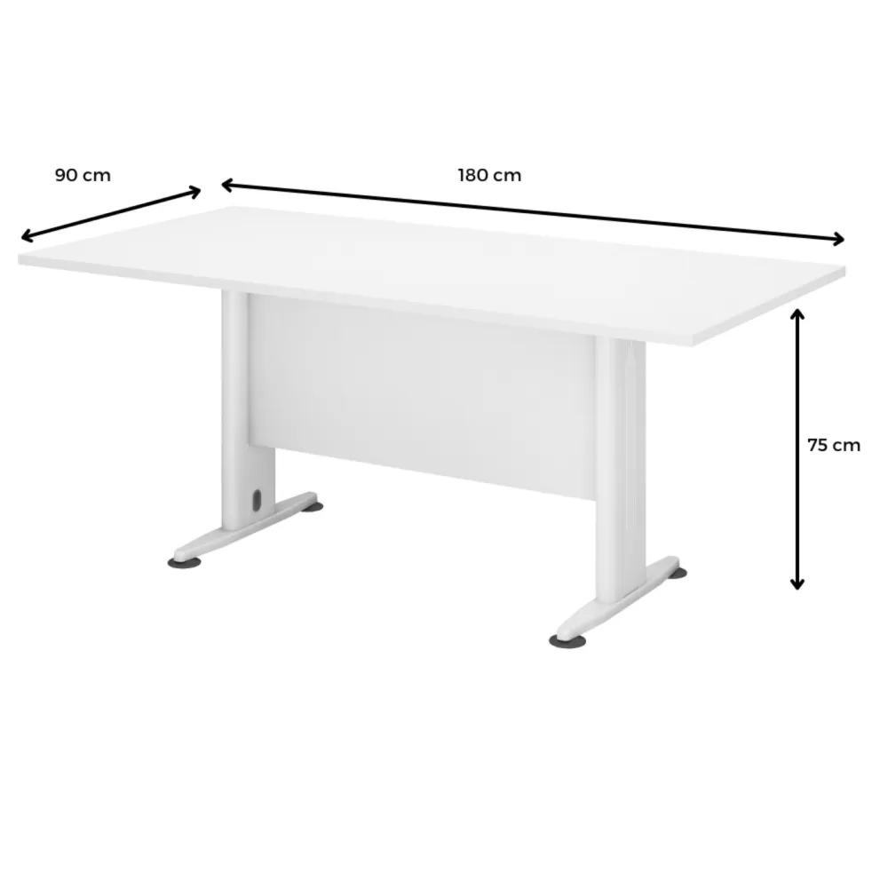 H Series Rectangular Conference Meeting Table | Office Table Penang