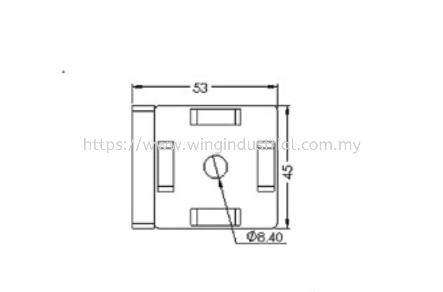 Swivel Joint 45