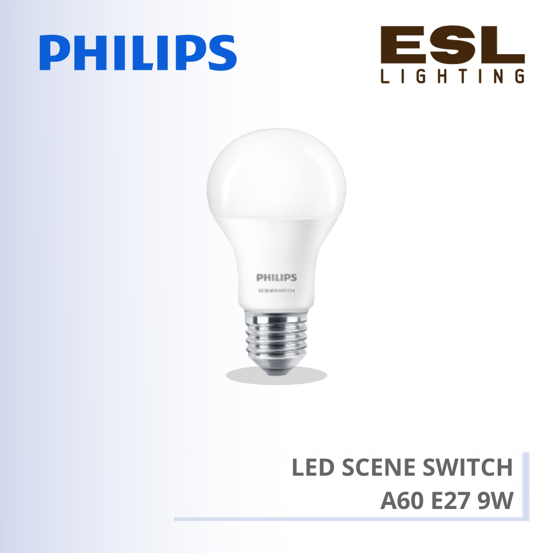 PHILIPS SCENE SWITCH A60 3Step 9-70W E27 6500K 3000K 929001208407 929001208707