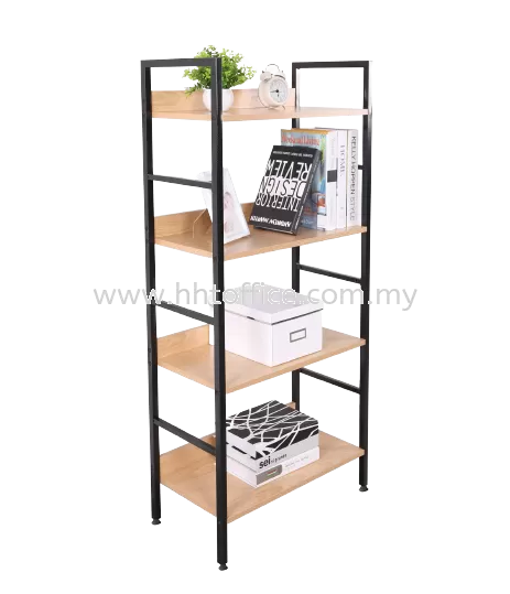 FT0014BLA-O-GX 4 Tier Book Rack 