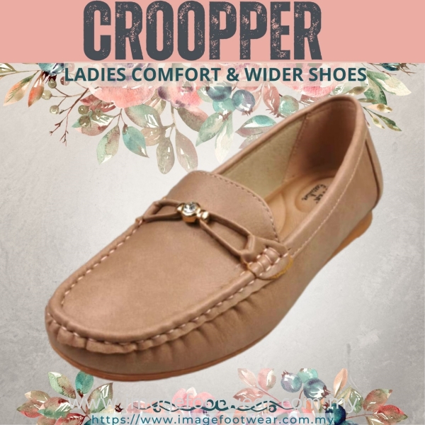 Croopper Women Slip-on Casual Flats Shoes-CP-53-88014- PINK Colour Ladies Wider & Comfort Shoes  Ladies Shoes Malaysia, Selangor, Kuala Lumpur (KL) Retailer | IMAGE FOOTWEAR COLLECTION SDN BHD