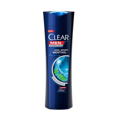 Clear Hair Shampoo Cool Sport Menthol Anti-dandruff