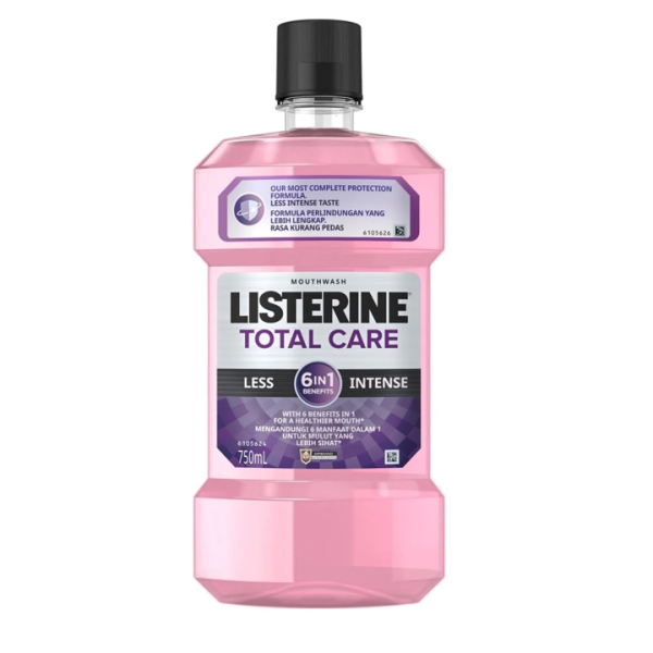 Listerine Mount Wash TOTAL CARE LESS INTENSE Listerine Personal Care Johor Bahru (JB), Malaysia, Ulu Tiram Wholesaler, Supplier, Supply, Supplies | J.B. Cip Sen Trading Sdn Bhd