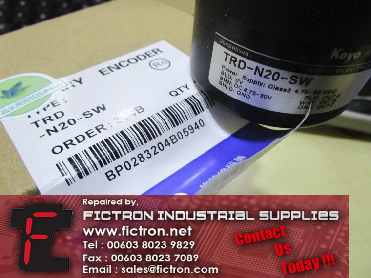 TRD-N20-SW TRDN20SW KOYO Rotary Encoder Supply Malaysia Singapore Indonesia USA Thailand