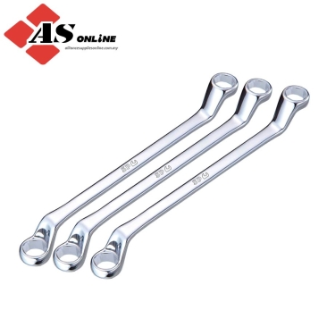 SP TOOLS 75° Offset Brake Bleeder Ring Spanner Set - 3pc / Model: SP10423