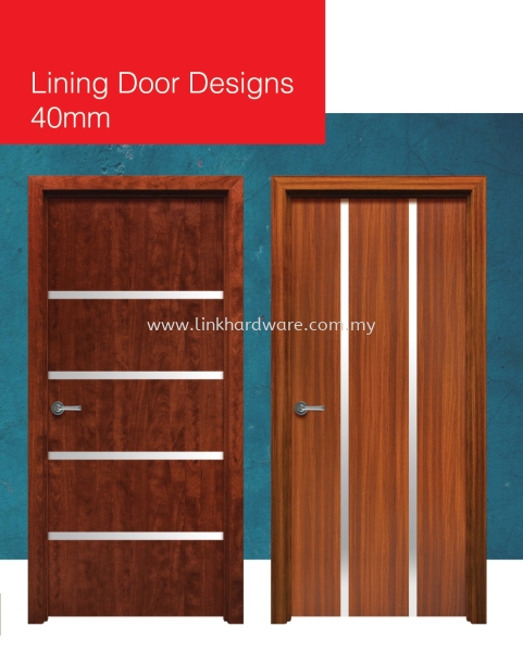 Lining Laminated Design Decorative Laminated Wooden Door Wooden Door Bukit Mertajam, Penang, Pulau Pinang, Malaysia. Supplier, Manufacturer, Exporter | LINKHARDWARE TRADING SDN BHD