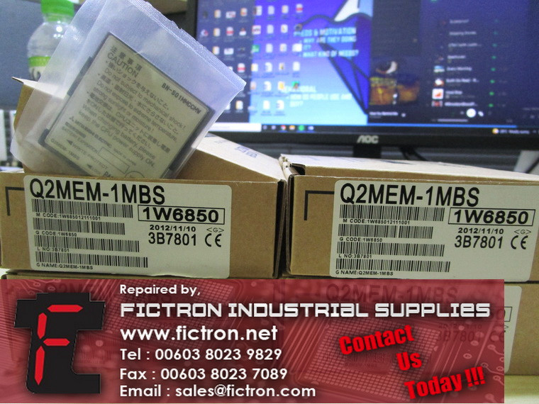 Q2MEM-1MBS Q2MEM1MBS MITSUBISHI Memory Card Supply Malaysia Singapore Indonesia USA Thailand