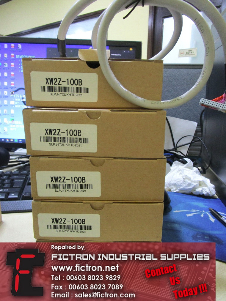 XW2Z-100B XW2Z100B OMRON Connector Terminal Block Connection Cable Supply Malaysia Singapore Indonesia USA Thailand