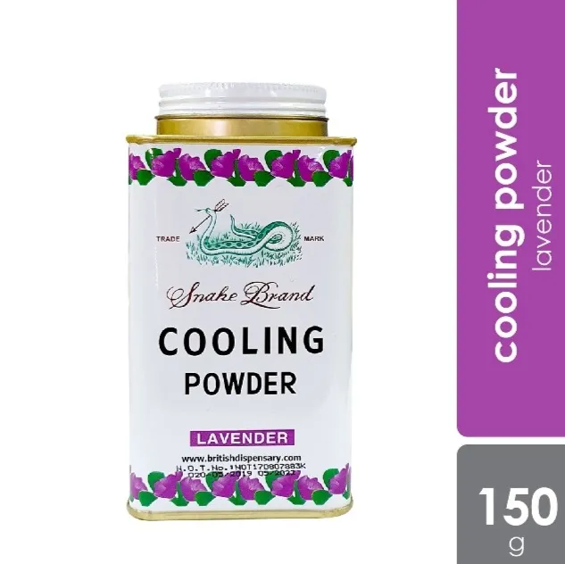 Snake Brand Cooling Powder Lavender 150g