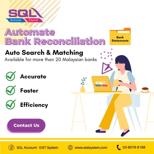 SQL Account - Auto Bank Reconciliation