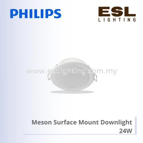 PHILIPS MESON SURFACE MOUNTED LED DOWNLIGHT 24W 59474 915005784401 915005784501 915005784601