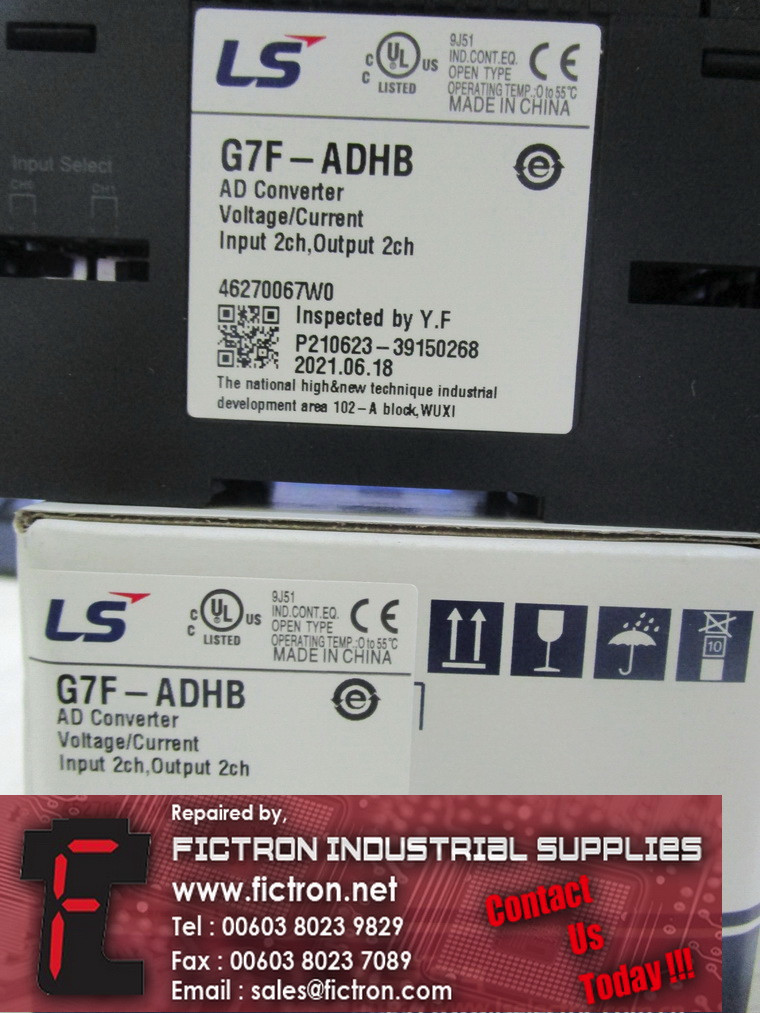 G7F-ADHB G7FADHB LS A/D Converter Supply Repair Malaysia Singapore Indonesia USA Thailand