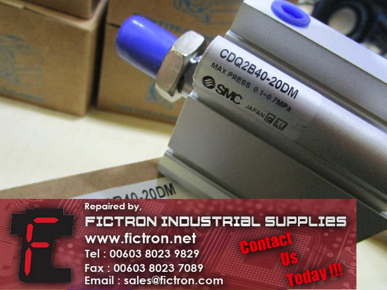 CDQ2B40-20DM CDQ2B4020DM SMC Pneumatic Compact Cylinder Supply Malaysia Singapore Indonesia USA Thailand
