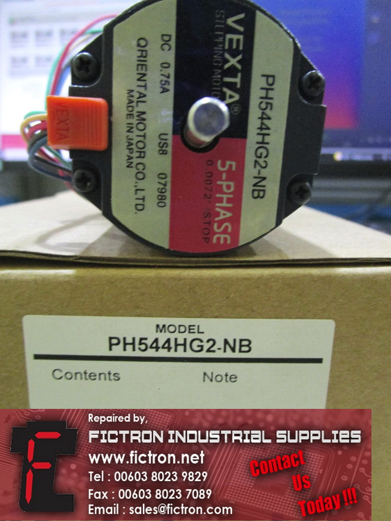 PH544HG2-NB PH544HG2NB ORIENTAL MOTOR 5-Phase Stepping Motor Supply Repair Malaysia Singapore Indonesia USA Thailand