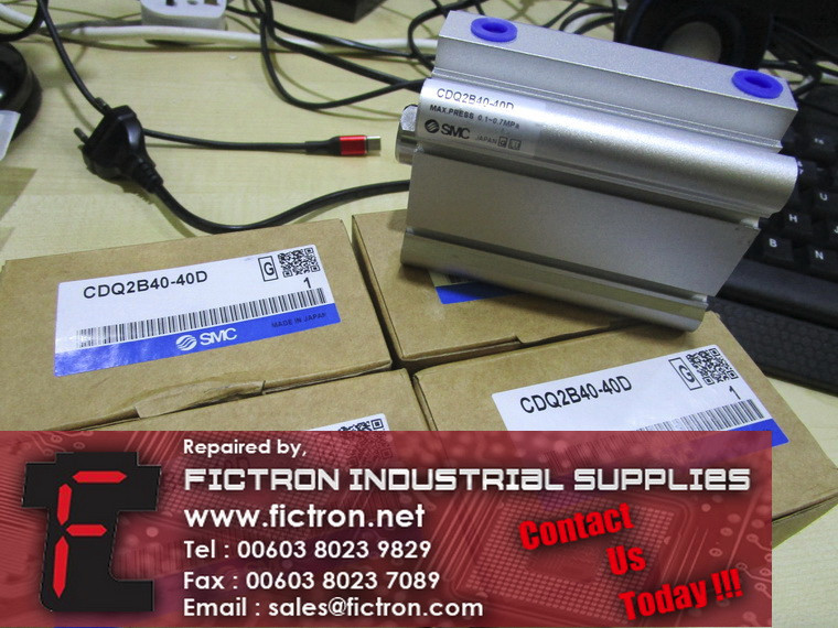 CDQ2B40-40D CDQ2B4040D SMC Pneumatic Compact Cylinder Supply Malaysia Singapore Indonesia USA Thailand