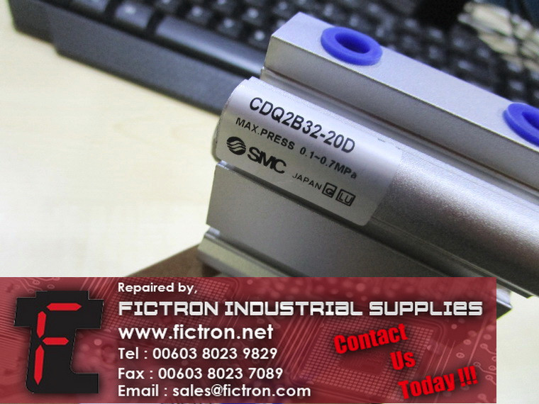 CDQ2B32-20D CDQ2B3220D SMC Pneumatic Compact Cylinder Supply Malaysia Singapore Indonesia USA Thailand