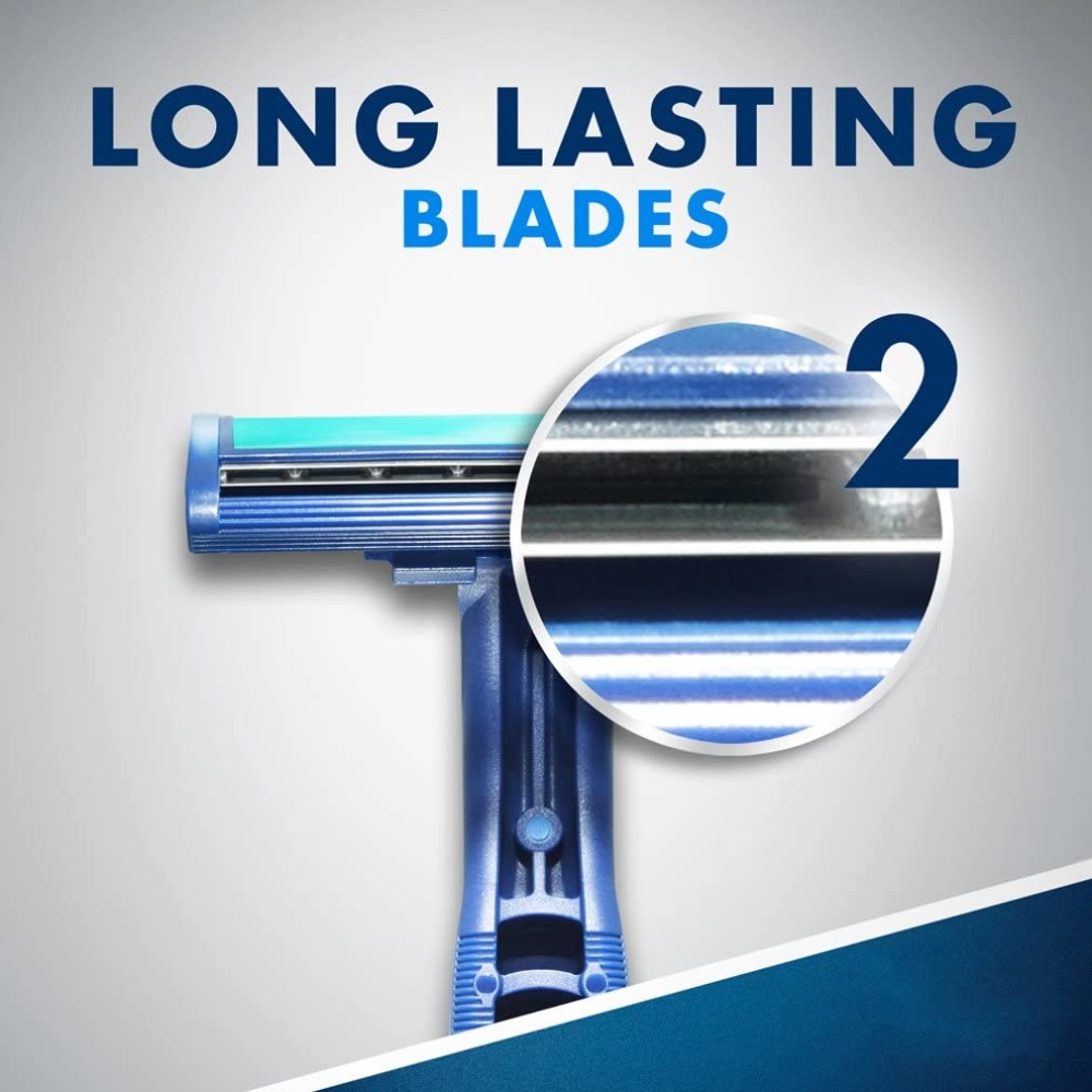 Gillette Blue II Plus Disposable Razors [8pcs + 2pcs] *8865